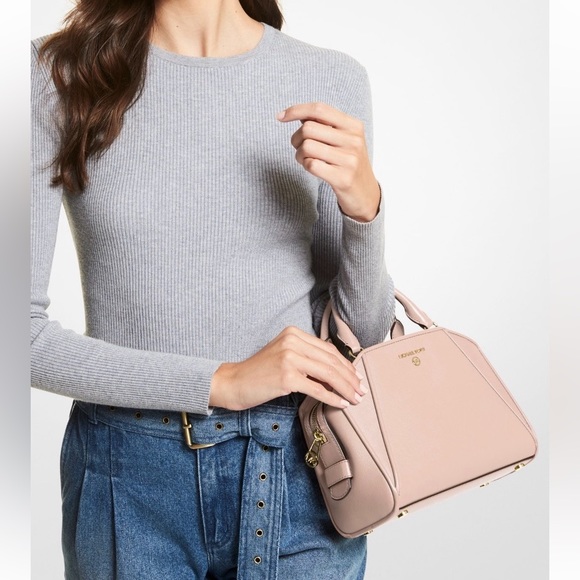 NWT Michael Kors Cleo Small Satchel - Picture 14 of 16